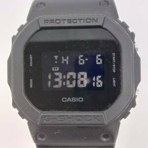 【稼働品】CASIO G-SHOCK デジタル 腕時計 3229 DW-5600BB ブラック カシオ Gショック 中古品 (6625)