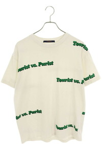 ルイヴィトン LOUISVUITTON 21AW RM212 NPL HLY85W サイズ:S TOURIST VS PURISTプリントTシャツ 中古 SB01