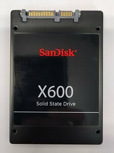 【正常判定】256GB SSD 使用約 8,381 時間 SanDisk X600 SD9SB8W-256G-1122 SD9SB8W256G1122 256.0GB 2.5インチ 【送料無料】