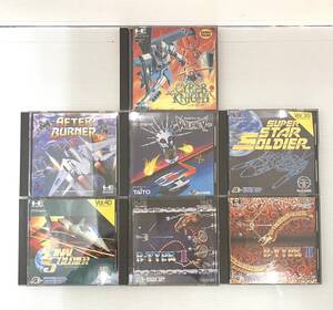 〈ゲーム〉PC Engine HuCARD 7点 R-TYPE Ⅰ　Ⅱ　ファイナルソルジャー スーパースターソルジャーなど【中古/現状品/まとめ品】005030-17