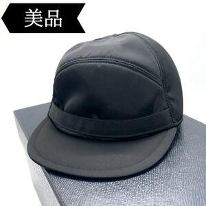 ◇プラダ◇2HC191/ナイロン/キャップ/帽子/ブランド