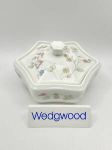 WEDGWOOD ウェッジウッド ROSEHIP 13cm Hexagon Box ローズヒップ 13cm 六角形 ボックス *L411