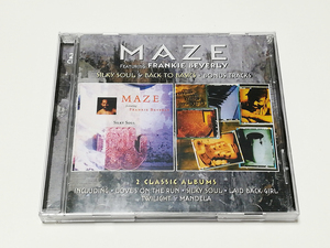 CD｜MAZE メイズ・フィーチャリング・フランキー・ビバリー／SILKY SOUL & BACK TO BASICS + BONUS TRACKS 輸入盤