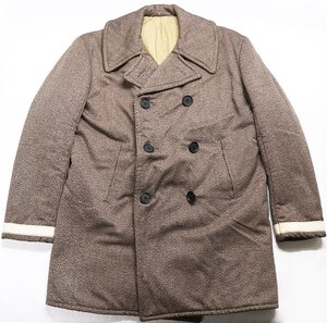 DryBones (ドライボーンズ) Twisted Yarn Twill Pea Coat / 撚り杢ツイル ピーコート size 36(S) / 旧タグ