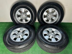 【管理番号 251-3】 トヨタ ハイラックスサーフ 純正 ホイール 16×7J+11 PCD 139.7-6H ARMSTRONG TRU-TRAC HT 265/70R16 