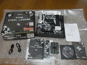 ASRock B450M Steel Legend B450(5000番対応済）/AM4/MicroATX