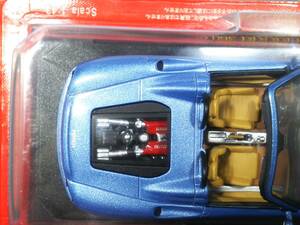 Ferrariコレクション #9 360 SPIDER スパイダー Blue オープンカー 送料410円 同梱歓迎 追跡可 匿名配送 縮尺1/43 フェラーリ アシェット 