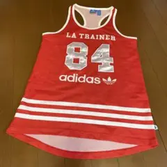 adidas LA TRAINER 84 タンクトップ レッド　L