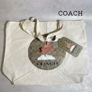 coach 大容量トートバッグ キャンバストート