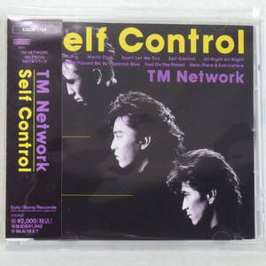 ＜新品同様＞　TM Network　　／　Self Control　　　　帯付　 　　国内正規セル版