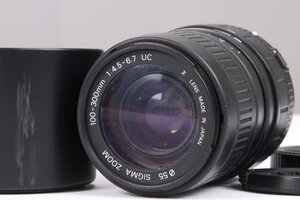 【 ジャンク 】 SIGMA 100-300mm F4.5-6.7 UC 【 Canon EF用 | カビあり 】