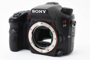 ★良品ショット数16265回★ ソニー SONY α77 SLT-A77V 一眼レフカメラ ★ LL2043#4333