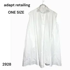 adapt retailing　チュニック　ワンピース　ノースリーブ　ONE