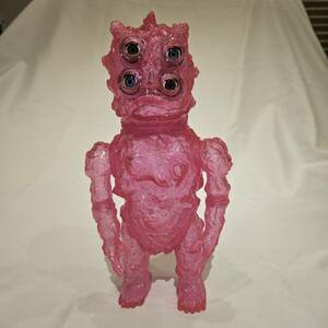 ソフビ Sofubi NAGNAGNAG FOUR EYES 25CM CLEAR PINK