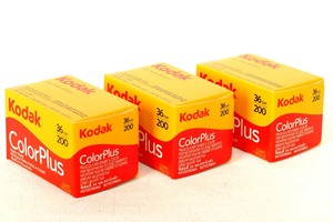 Color Plus 200-36枚撮【3本】Kodak カラーネガフィルム ISO感度200 135/35mm【即決】コダック CAT603-1470★0086806031479 新品
