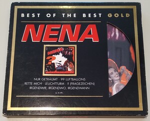 NENA definitive collection best of best limited gold edition 廃盤中古CD ネーナ 99 red balloons ベスト ゴールドディスク ドイツ盤