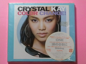 新品CD　CRYSTAL KAY COLOR CHANGE 初回盤 CD＋DVD付き (H231)