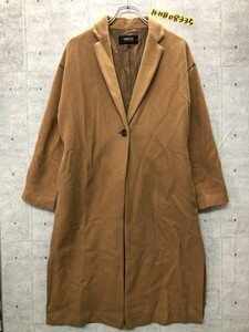 キレイめ！COMME CA ISM コムサイズム ベルト付き フリース チェスターコート シンプル キレカジ シック モード 着回し 合わせやすい