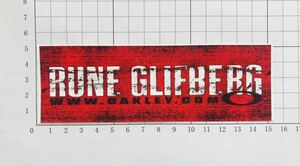 OAKLEY RUNE GLIFBERG Skateboarder Sticker オークリー ルーングリフバーグスケートボーダー ステッカー スケボー　スケートボード