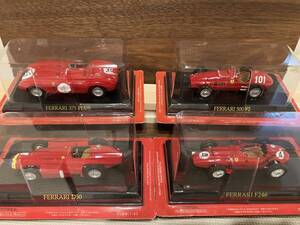 4台セット Ferrari 375PLUS D50 500F2 F246 1/43 アシェット フェラーリ コレクション 未開封