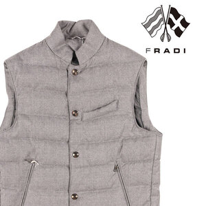 【Winter Sale ～1/19】 FRADI（フラディ） ダウンベスト BARNEY グレー 44 23580 【W23580】