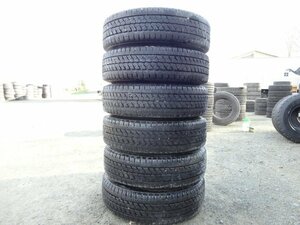 ●6489 5穴 冬 ほぼ新品 ブリヂストン W979 205/75R16 113/111LLT 6本 2020年製