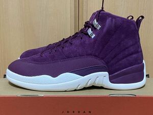 新品 海外正規品 NIKE AIR JORDAN 12 RETRO 130690-617 US9.5 27.5cm BORDEAUX ナイキ ジョーダン12 ボルドー ワインレッド バーガンディ