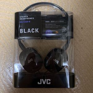 ケンウッド JVC BLACK ブラック 黒 ヘッドホン ヘッドフォン HA-S160-B 