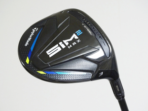 【8.0-8.5 良品】PGAツアー支給品 Taylormade SIM2 MAX 3W ブラックカスタム フルスコアライン ROGUE SILVER 60 S プロトタイプ 本物保証