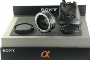 て05★上質美品★ Minolta Sony ソニー用 Aマウント Mx-AF UNIPLUS TUBE 25 6grre881500