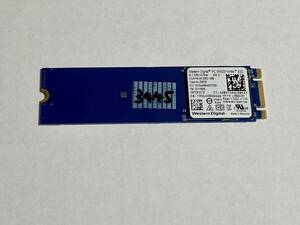 使用時間：3445時間☆WesternDigital 中古 M.2 SSD NVMe SDAPNUW-256G-1006 256GB CDI正常確認済み 良品