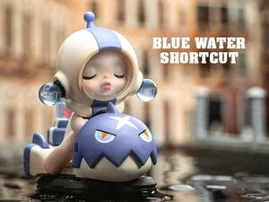 【未開封】popmart SKULLPANDA Laid Back Tomorrow シリーズフィギュア Blue Water Shortcut 送料無料