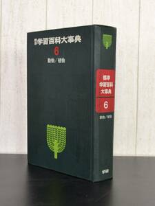 学研 ◆ 標準学習百科大辞典 【 6巻 動物 / 植物 】鈴木 泰二 ◆ 管理42930 ①