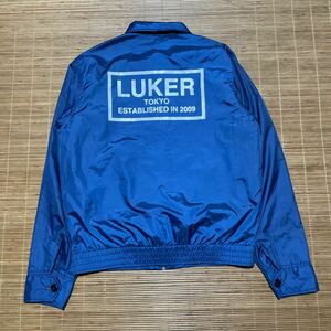 Luker by Neighborhood Stark Jacket ネイバーフッド ジップ コーチ ジャケット ブルゾン ネイビー S