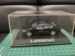 ホンダ　HONDA レジェンド LEGEND KC2 カラーサンプル ミニカー 希少 非売品　大きい　1/ 43 ブラック