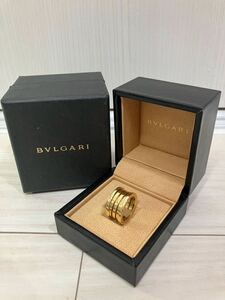 BVLGARI ブルガリ ビーゼロワン K18 イエローゴールド B-ZERO1 ITALY ジュエリー リング アクセサリー 指輪 ヴィンテージ 箱付き