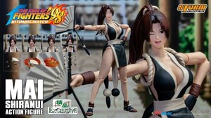 Storm Toys KOF98 不知火 舞 しらぬいまい (BLACK) アクションフィギュア SKKF07BK