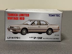 新品　未開封　LV-N179c トヨタ マークII 3.0 グランデG （ベージュ） （1/64スケール トミカリミテッドヴィンテージNEO 307198）