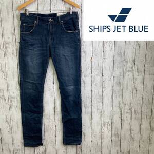 SHIPS JET BLUE★シップス ジェットブルー★READY MADE JEGデニム スキニーパンツ★サイズM　16-243