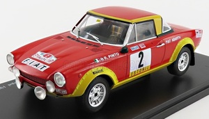 Altaya 1/24 フィアット 124 アバルト スパイダー #2 Pinto Bernacchini Rally Portugal 1974 アルタヤ WRC FIA WORLD RALLY CHAMPIONSHIP