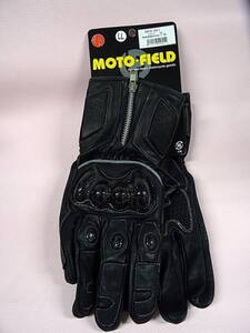 MOTO FIELD カーボンプロテクターグローブ MFG251黒　LL