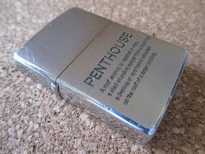 ZIPPO 『PENTHOUSE ペントハウス 最上階 ビンテージ』1984年製造 イタリック斜体 penthouse 富裕層 オイルライター ジッポー 廃版激レア