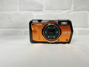 1円〜　RICOH リコー　WG-6 オレンジ 