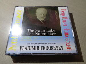 フェドセーエフ,VLADIMIR FEDOSEYEV,USSR RTV LARGE SYMPHONY/TCHAIKOVSKY:THE SWAN LAKE,THE NUTCRACKER(MOCKBA 2009 CDVE 04349 4CDs