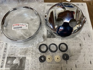 SRX400　SRX600　純正ヘッドライトケース一式　ほぼ新品