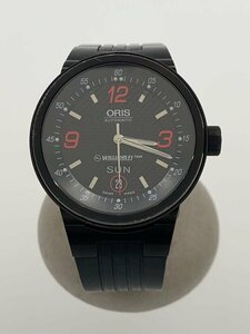 ORIS◆Williams/デイデイト/自動巻腕時計/アナログ/ラバー/BLK/20240710日差-6