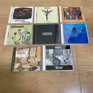 日本盤 NIRVANA NEVERMIND BEST INCESTICIDE BLEACH IN UTERO SLIVER FROM THE MUDDY BANKS OF THE WISHKAH MTV UNPLUGGED IN NEW YORK