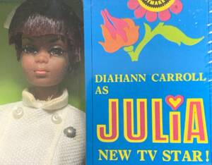 当時物 古い ビンテージ 新品未開封 1968 ジュリア バービー ナース ダイアン キャロル Julia Barbie マテル 着せ替え人形 リカちゃん