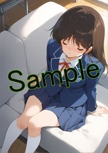 クリームレモン 野々村亜美 ののむらあみ 高品質 ポスター A4 同人 アニメ イラスト 美少女 お一人1点限定 0111_0013