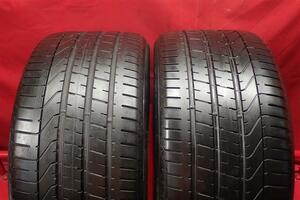 タイヤ2本 《 ピレリ 》 PZERO [ 315/35R21 111Y ]8.5分山★ ポルシェカイエン n21